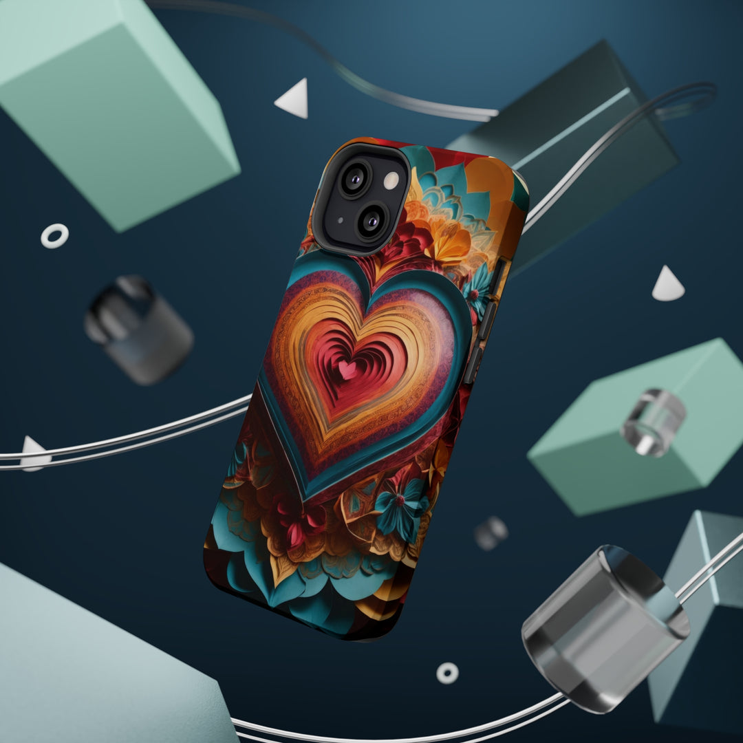 Infinite Layered Heart - MagSafe Tough Case