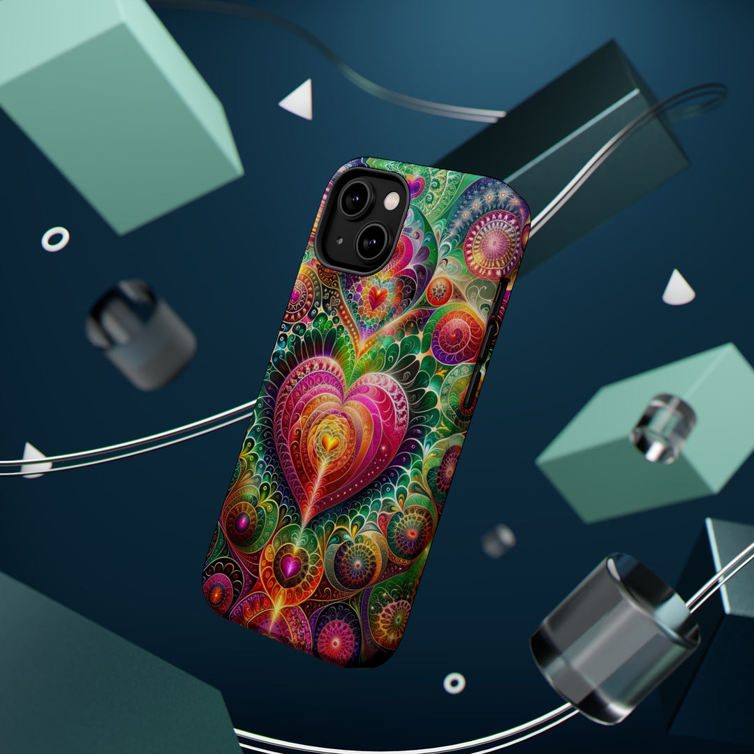 Kaleidoscopic Heart Symphony - MagSafe Tough Case