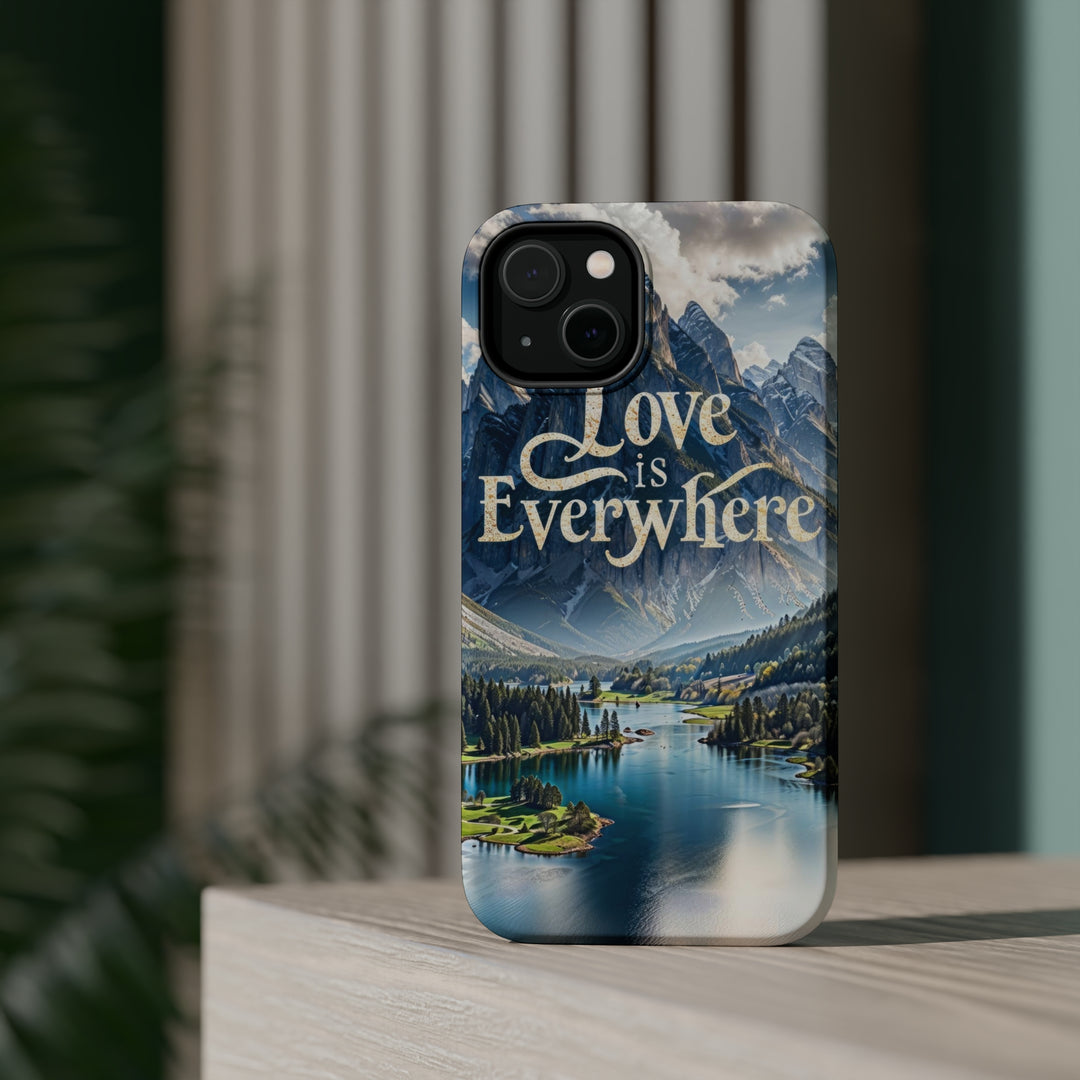 Mountainous Love Reflection - MagSafe Tough Case