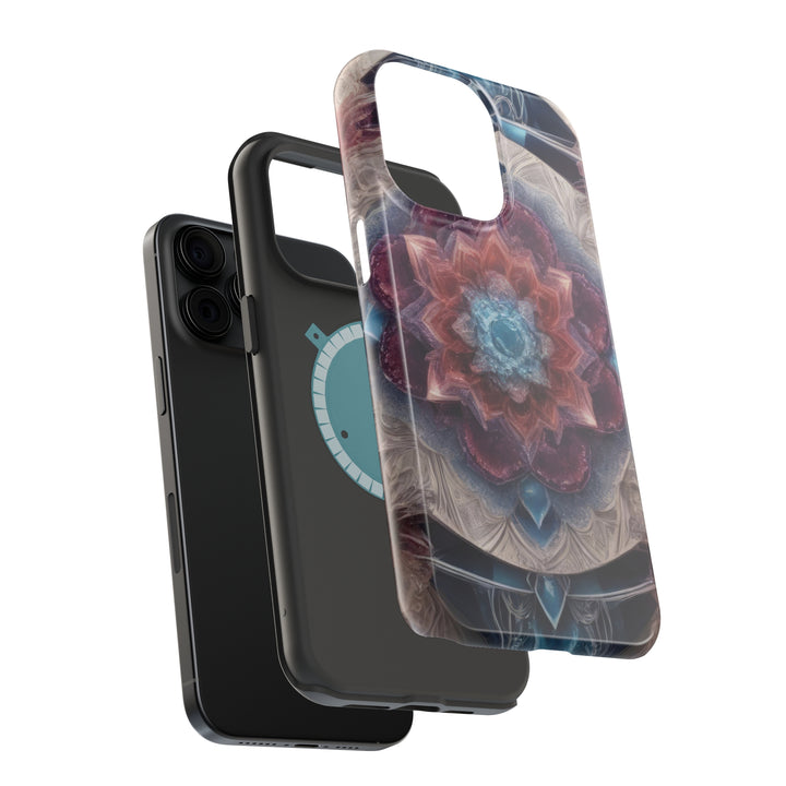 Symmetrical Crystal Bloom - MagSafe Tough Case