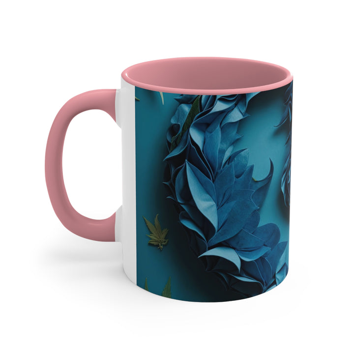 Botanical Dual Heart - Accent Coffee Mug