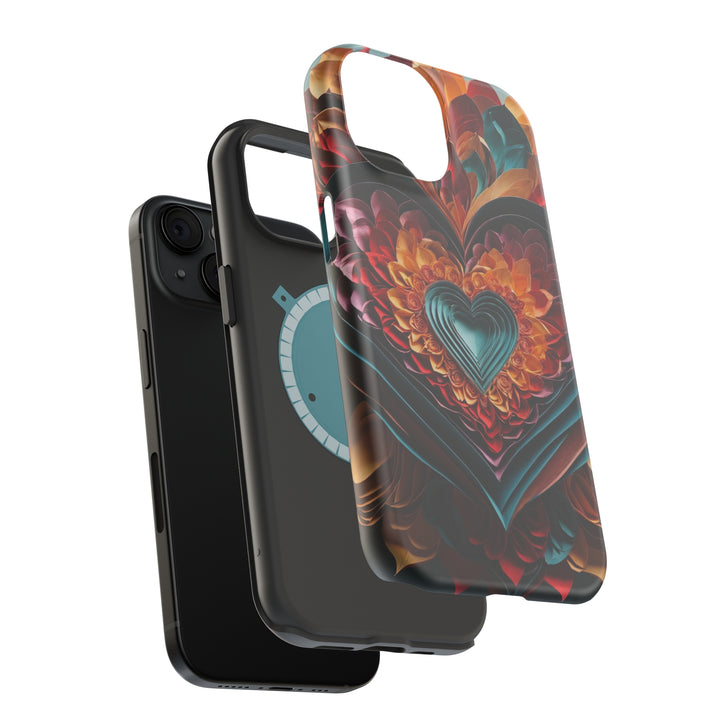 Multilayered Floral Heart - MagSafe Tough Case