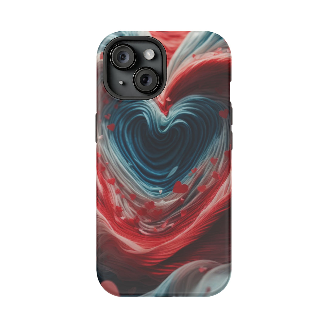 Swirling Heart Embrace - MagSafe Tough Case