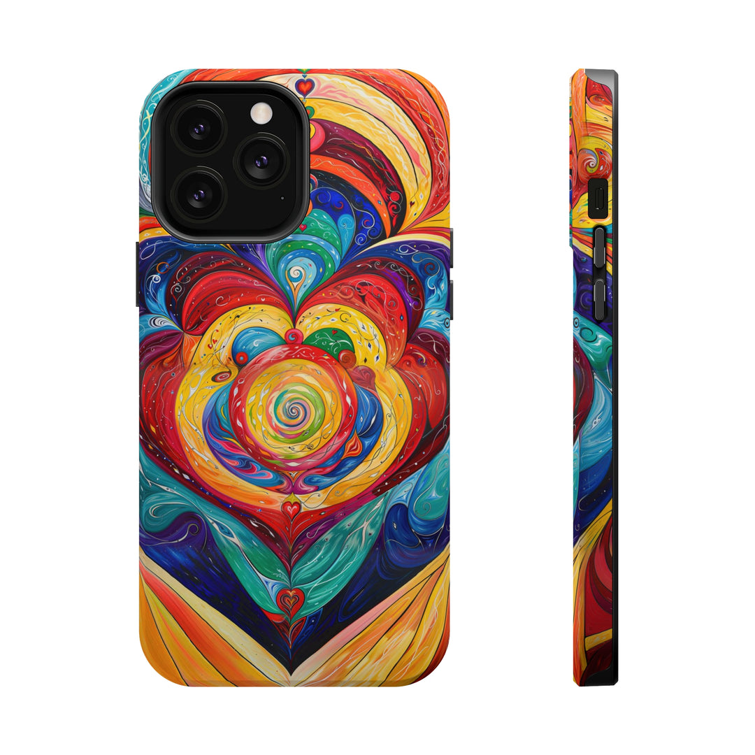 Vibrant Swirling Emotions - MagSafe Tough Case