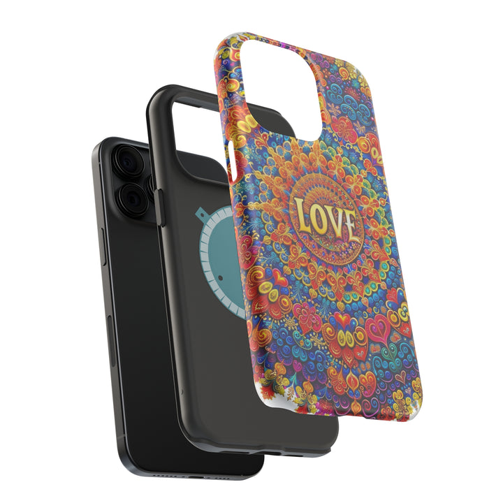 Vibrant Love Mandala - MagSafe Tough Case