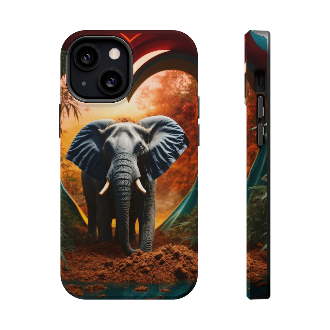 Heart Portal Elephant - MagSafe Tough Case