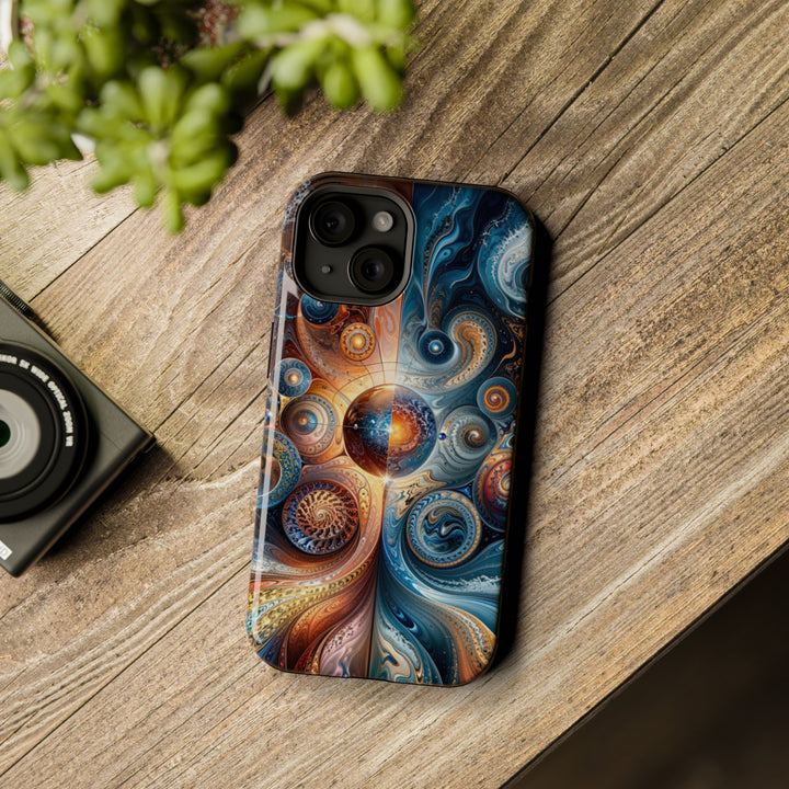 Cosmic Swirl Harmony - MagSafe Tough Case