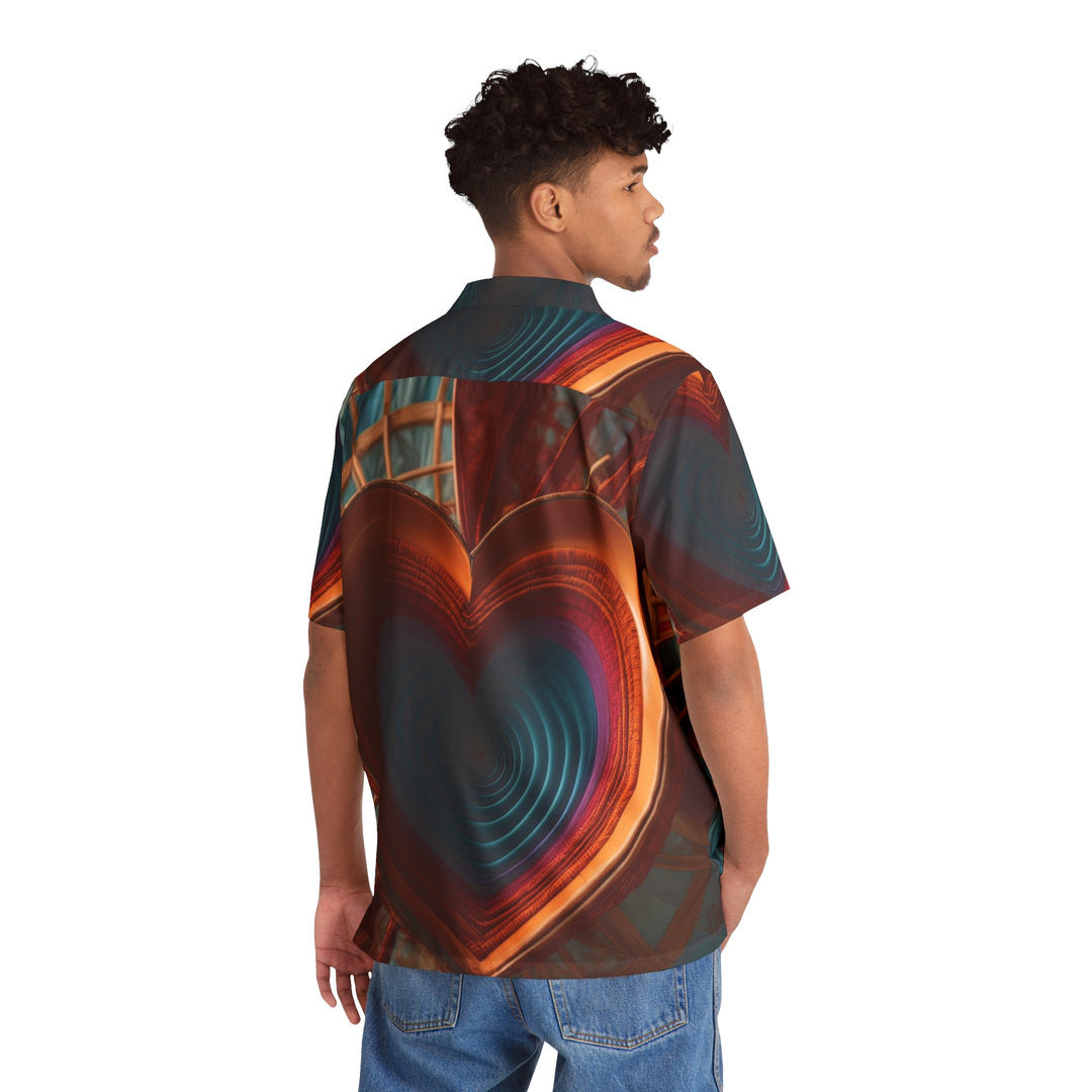 Infinite Heart Canopy - Men's Hawaiian Shirt