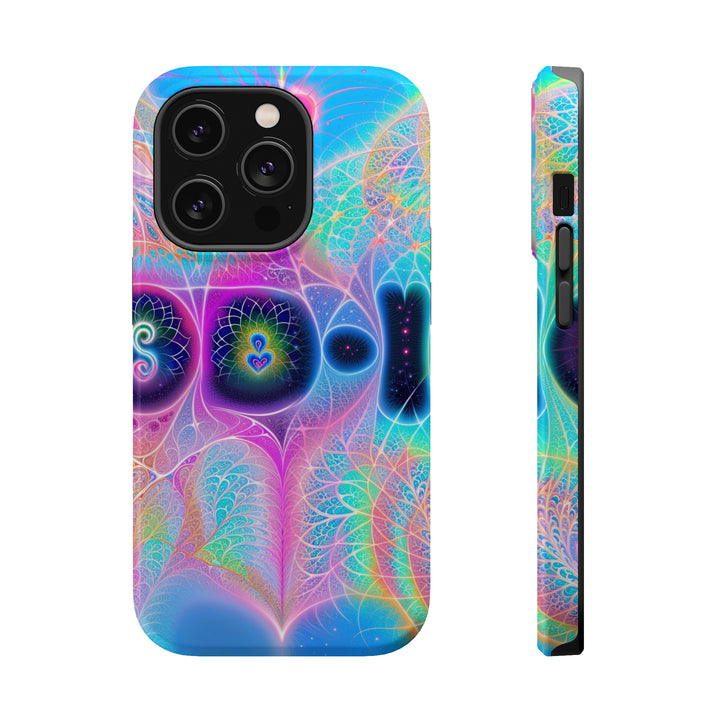 Vibrant Ethereal Hearts - MagSafe Tough Case