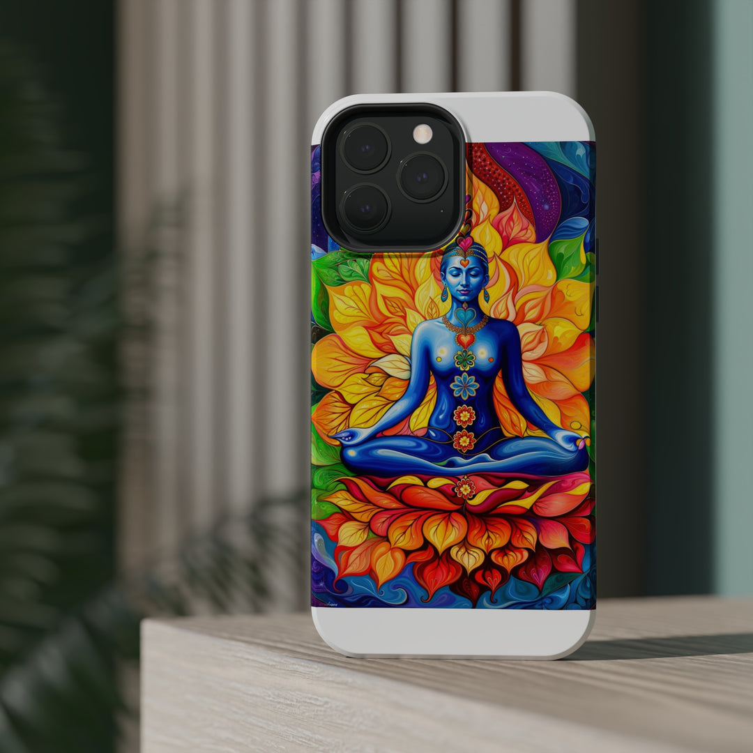 Cosmic Floral Meditation - MagSafe Tough Case