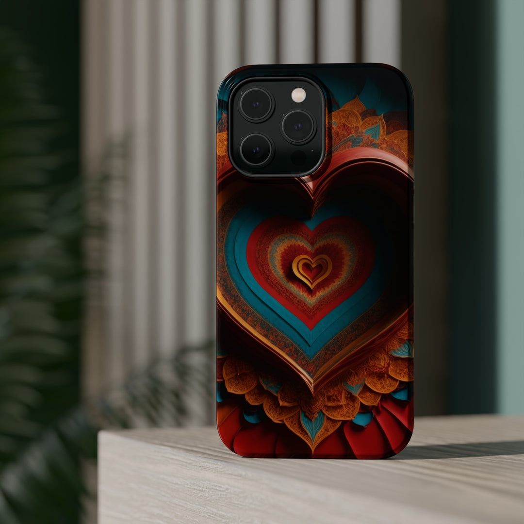 Infinite Layered Hearts - MagSafe Tough Case