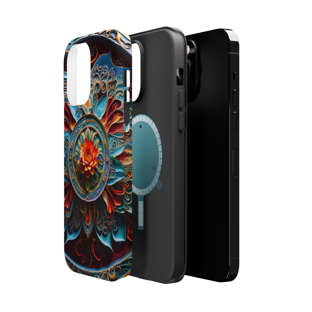 Intricate Floral Mandala - MagSafe Tough Case