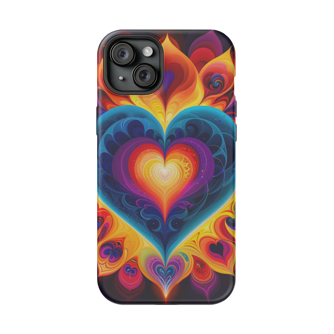 Cosmic Vibrant Heart - MagSafe Tough Case