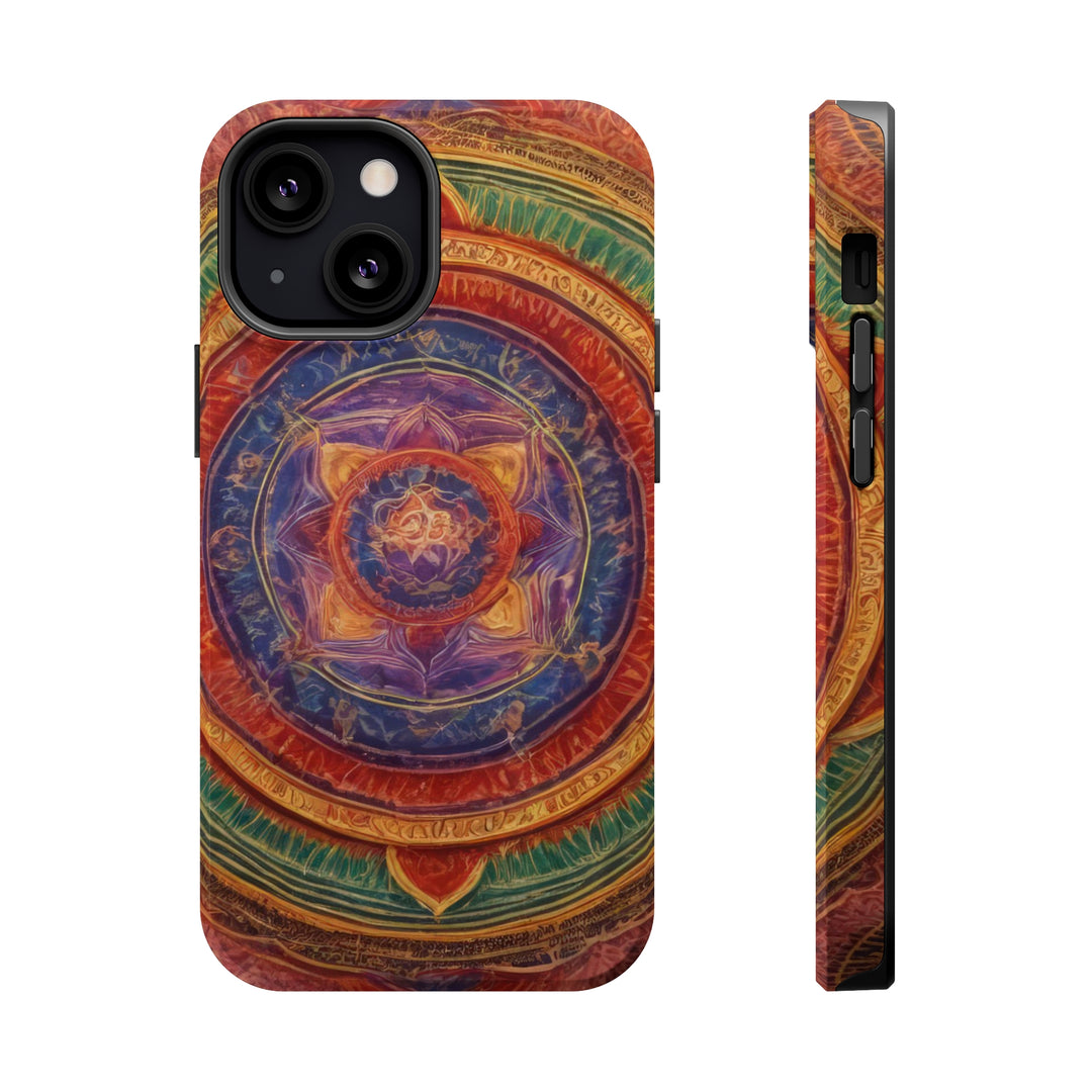 Vibrant Mandala Essence - MagSafe Tough Case