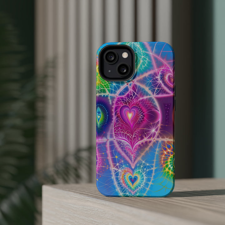 Vibrant Ethereal Symmetry - MagSafe Tough Case