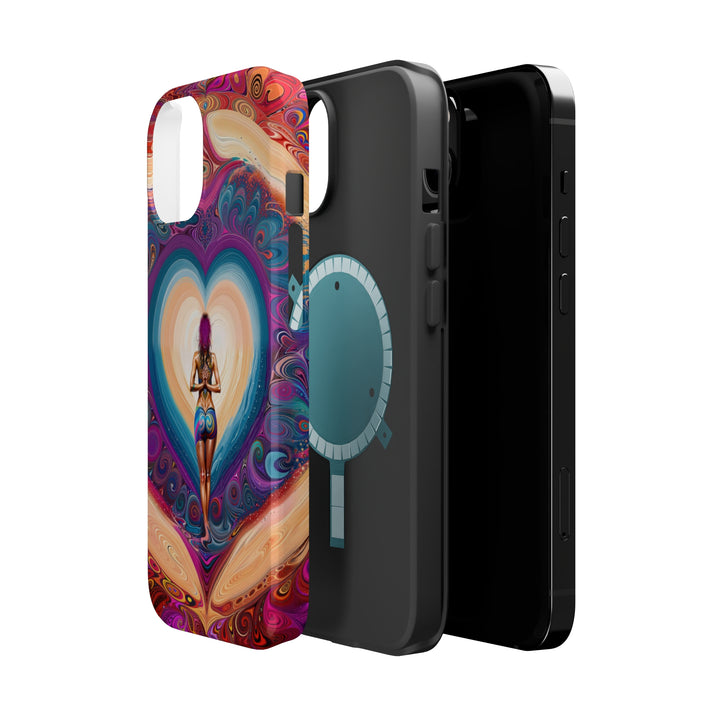 Cosmic Heart Vortex - MagSafe Tough Case