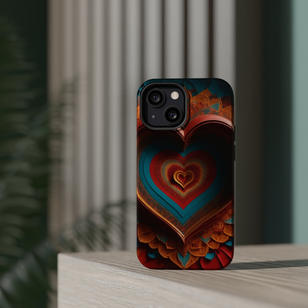 Infinite Layered Hearts - MagSafe Tough Case