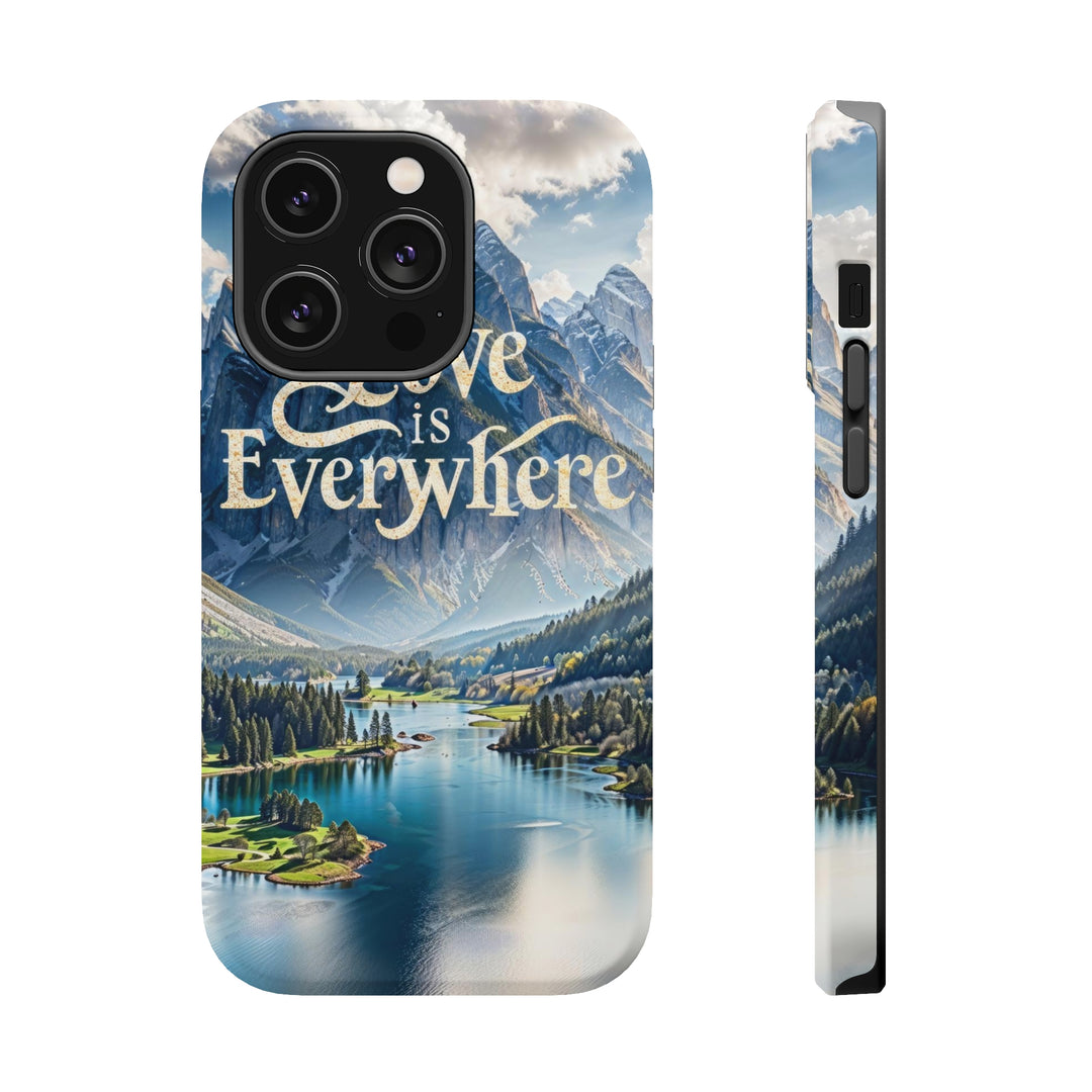 Mountainous Love Reflection - MagSafe Tough Case