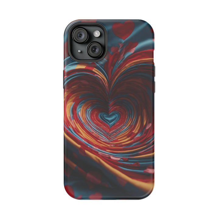 Swirling Heart Embrace - MagSafe Tough Case