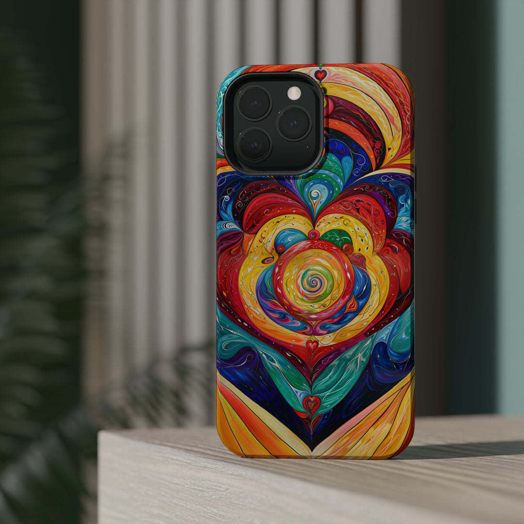 Vibrant Swirling Emotions - MagSafe Tough Case