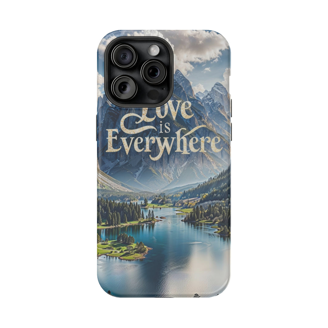 Mountainous Love Reflection - MagSafe Tough Case