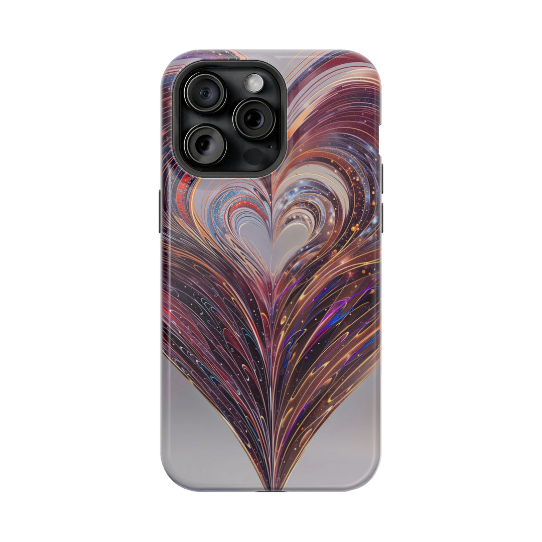 Luminous Swirling Heart - MagSafe Tough Case