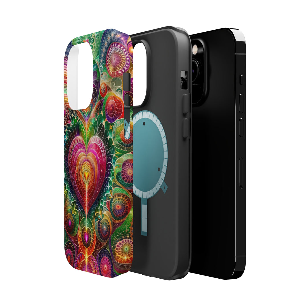 Kaleidoscopic Heart Symphony - MagSafe Tough Case