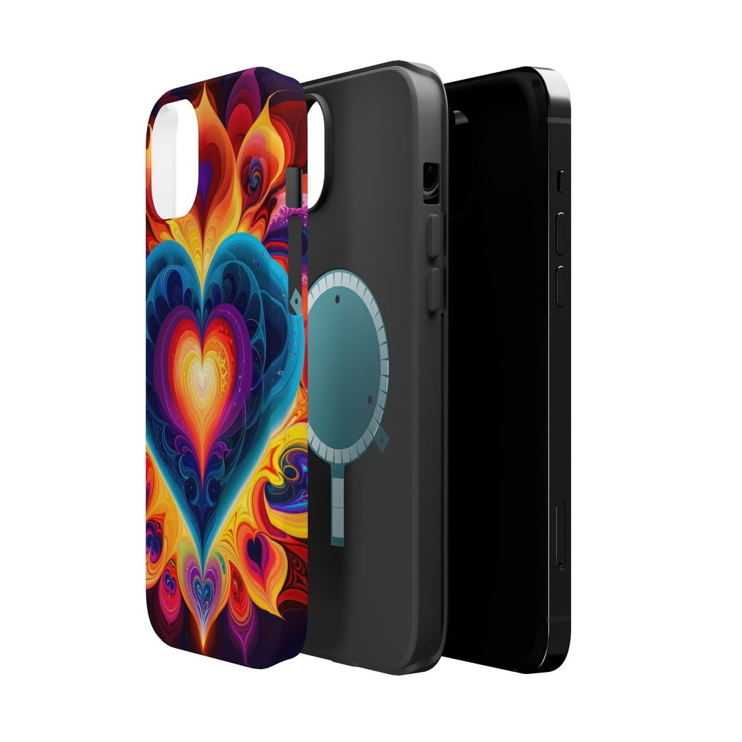 Cosmic Vibrant Heart - MagSafe Tough Case