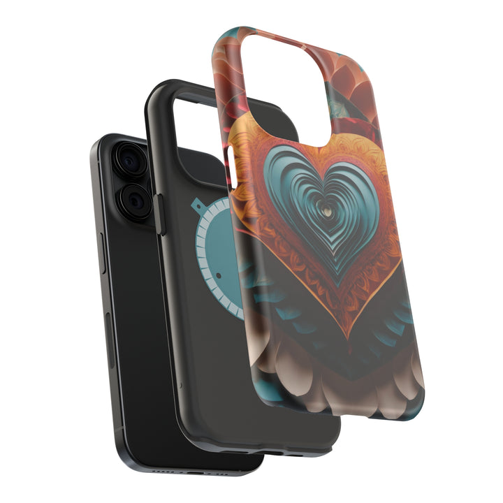 Layered Heart Artwork - MagSafe Tough Case