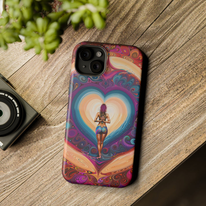 Cosmic Heart Vortex - MagSafe Tough Case