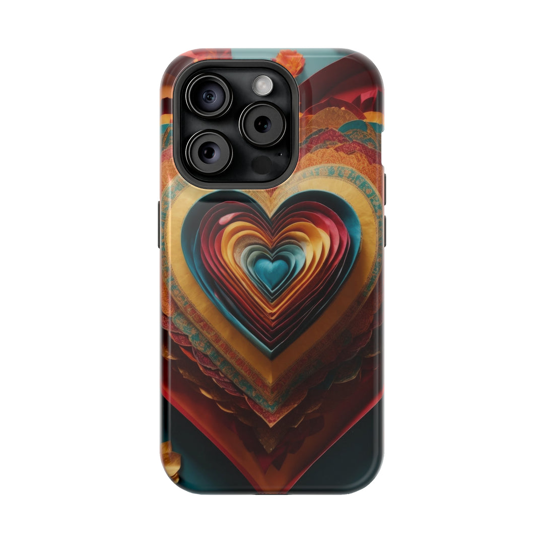 Infinite Layered Hearts - MagSafe Tough Case