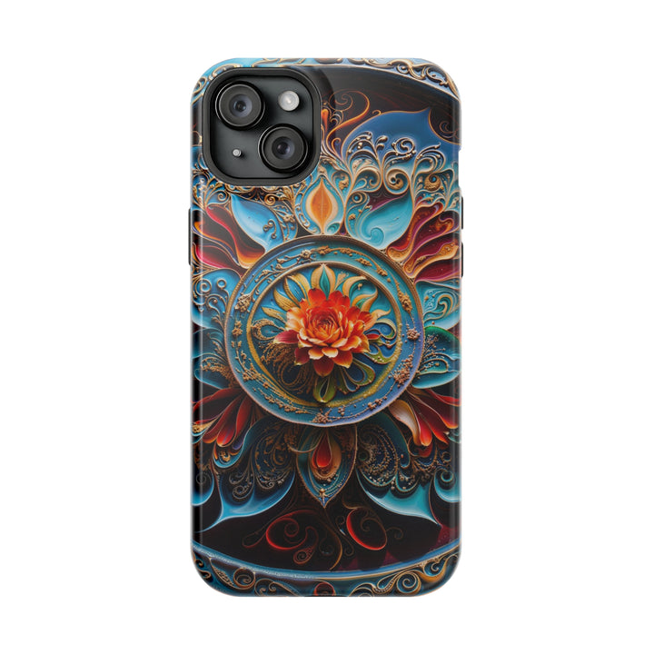 Intricate Floral Mandala - MagSafe Tough Case