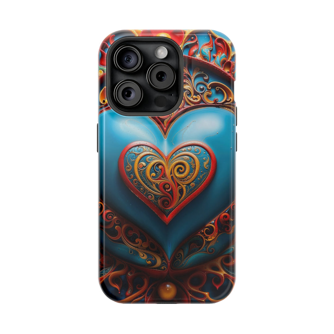 Ornate Heart Mandala - MagSafe Tough Case