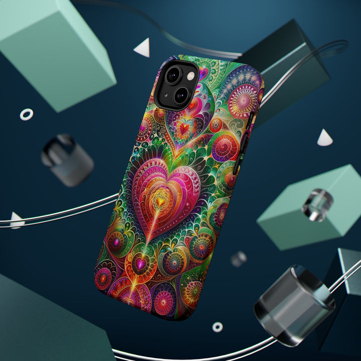 Kaleidoscopic Heart Symphony - MagSafe Tough Case