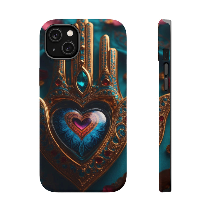 Mystical Heart Hamsa - MagSafe Tough Case