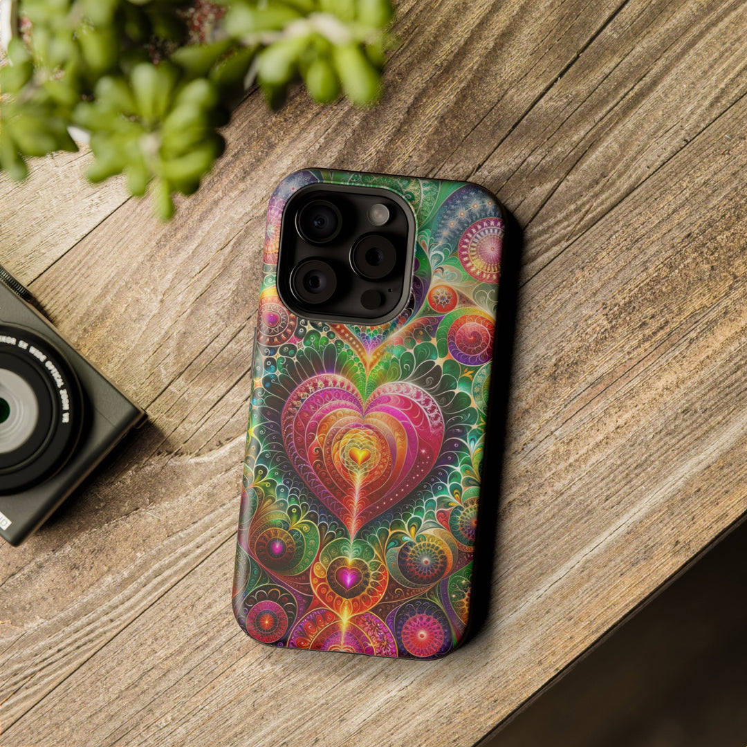 Kaleidoscopic Heart Symphony - MagSafe Tough Case