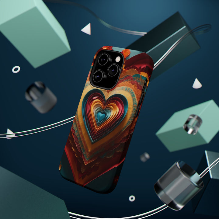 Infinite Layered Hearts - MagSafe Tough Case