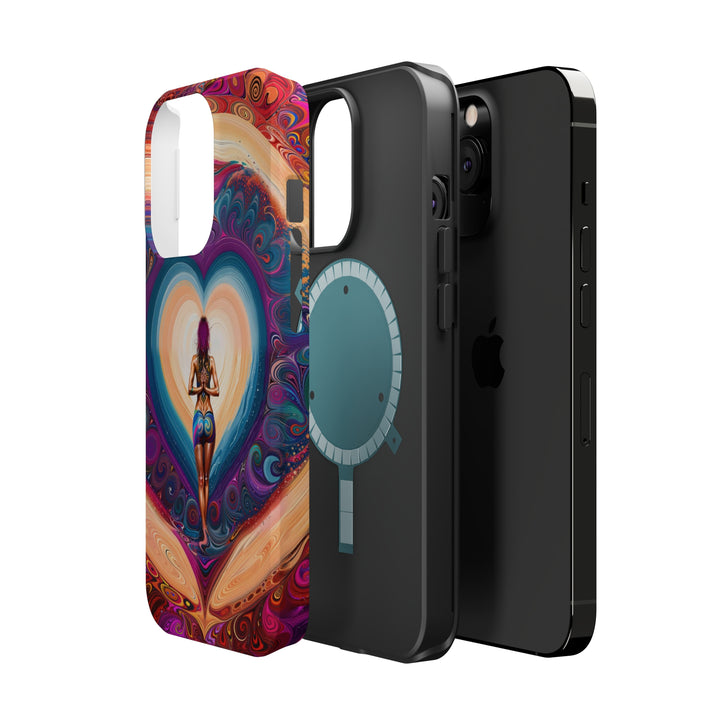 Cosmic Heart Vortex - MagSafe Tough Case
