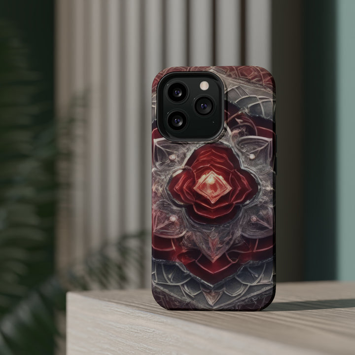 Ethereal Crystal Bloom - MagSafe Tough Case