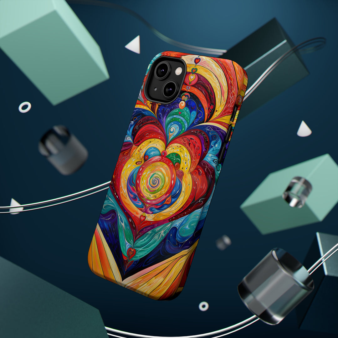 Vibrant Swirling Emotions - MagSafe Tough Case