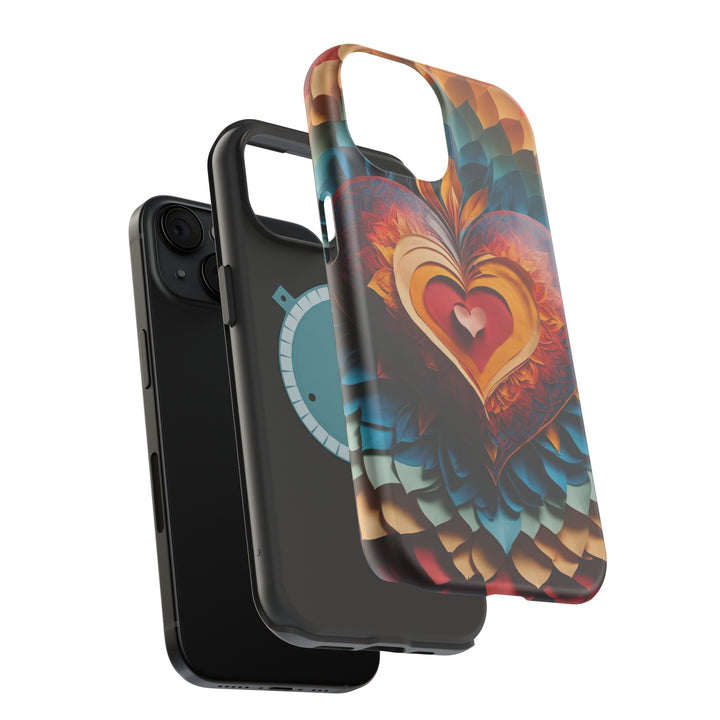 Radiant Heart Bloom - MagSafe Tough Case