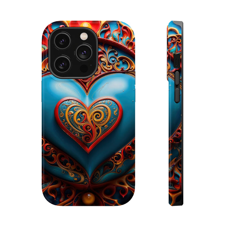 Ornate Heart Mandala - MagSafe Tough Case