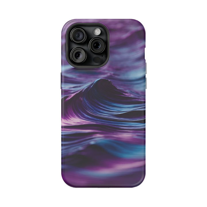 Purple Ocean Waves - MagSafe Tough Case