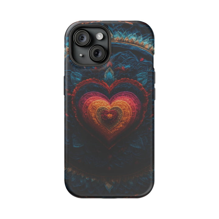 Nested Heart Tapestry - MagSafe Tough Case