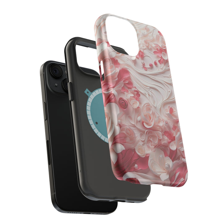 Floral Swirls Abstraction - MagSafe Tough Case