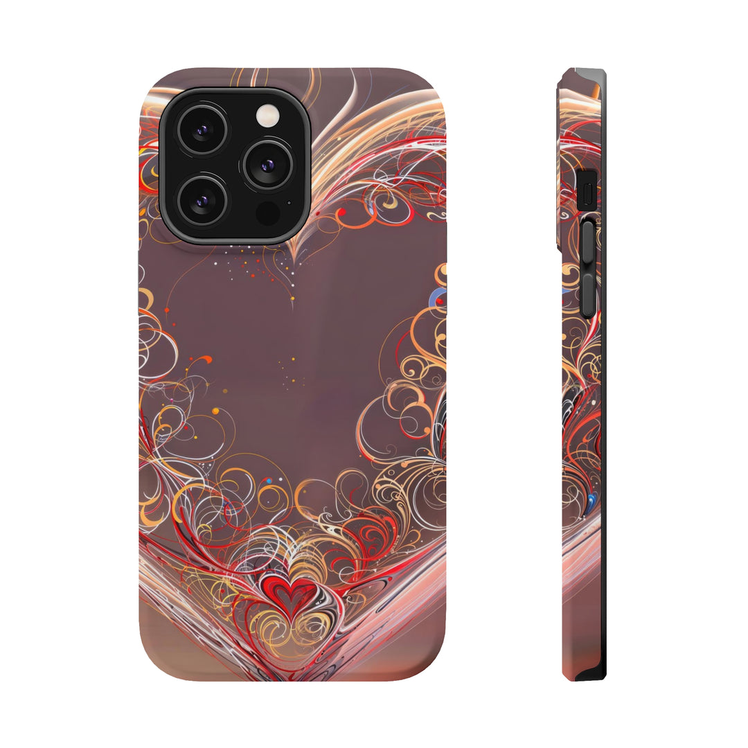 Ethereal Swirl Heart - MagSafe Tough Case