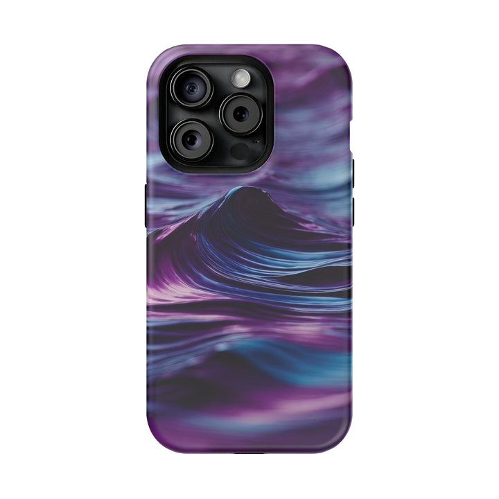 Purple Ocean Waves - MagSafe Tough Case