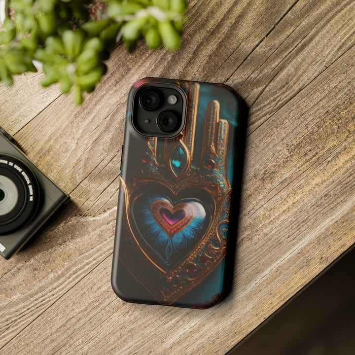 Mystical Heart Hamsa - MagSafe Tough Case