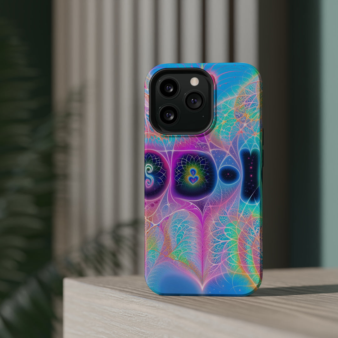 Vibrant Ethereal Hearts - MagSafe Tough Case