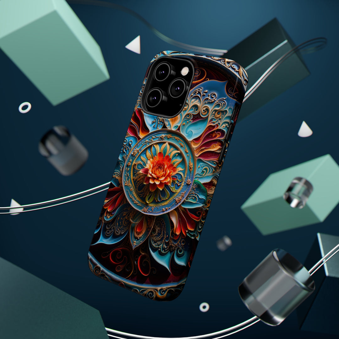 Intricate Floral Mandala - MagSafe Tough Case